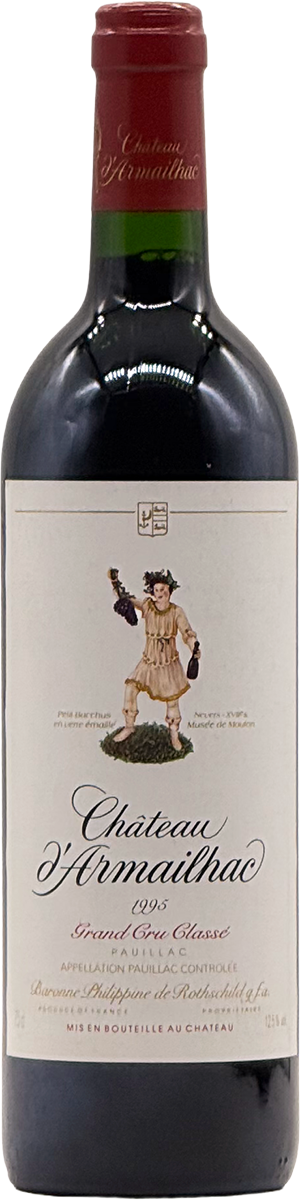 Chateau D`Armailhac Chateau D`Armailhac 1995 Wein aus Bordeaux Frankreich