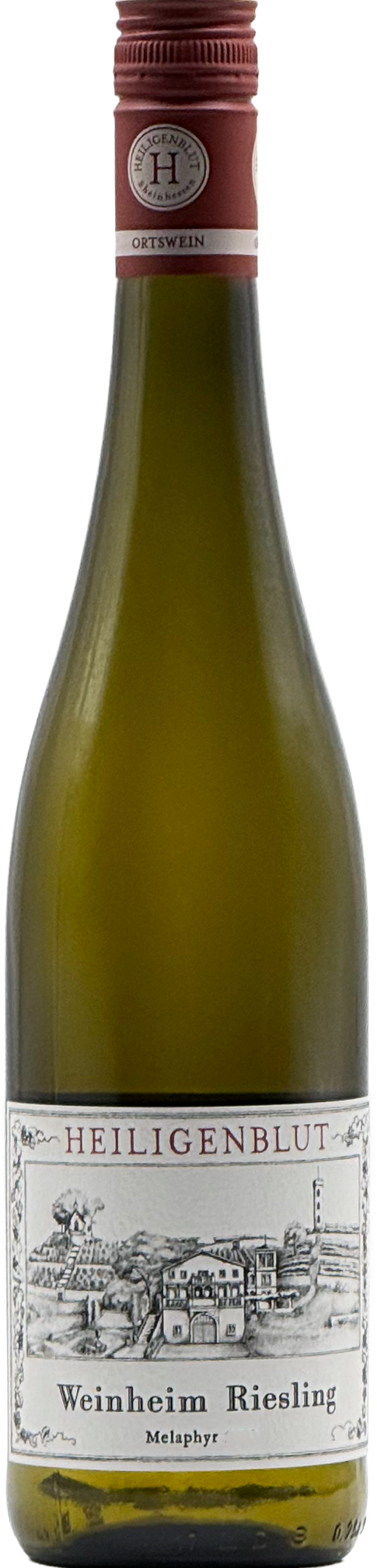 Heiligenblut Weinheimer Riesling Melaphyr 2023 Weißwein aus Rheinhessen Deutschland