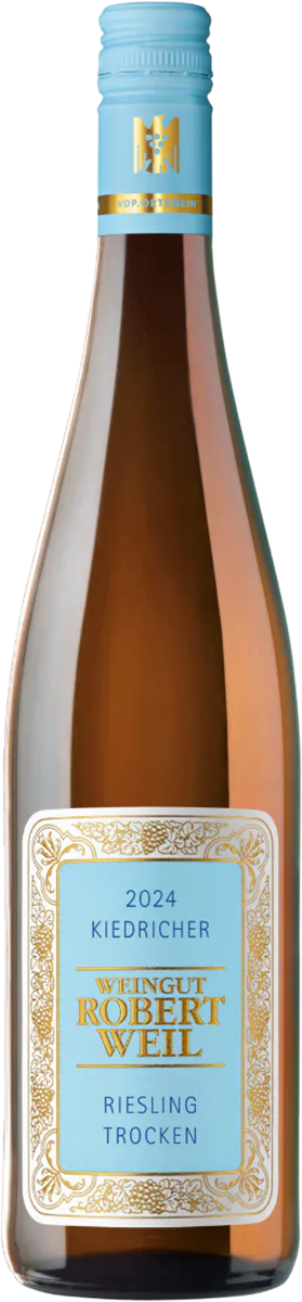 Robert Weil Kiedricher Riesling trocken 2024 Weißwein aus Rheingau Deutschland