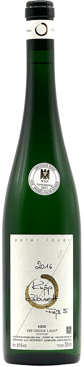 Ayler Kupp Faß No.5 Riesling Kabinett 2016 Versteigerung