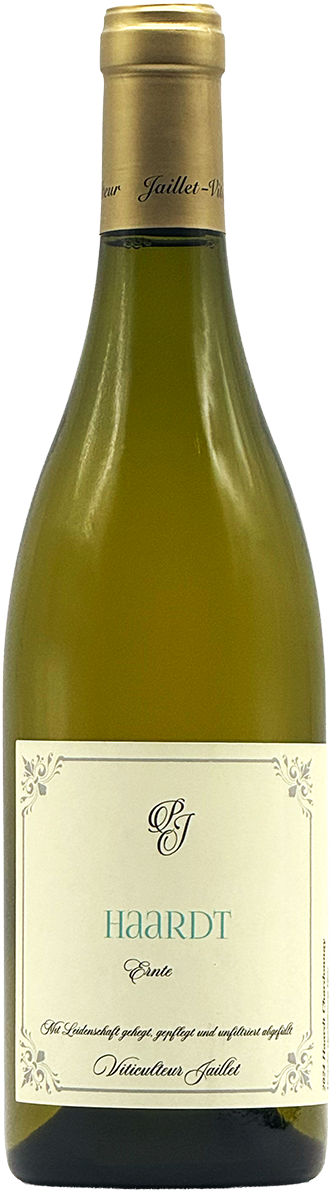 Philipp Jaillet Haardt Chardonnay 2024, Weißwein aus Pfalz, Flasche