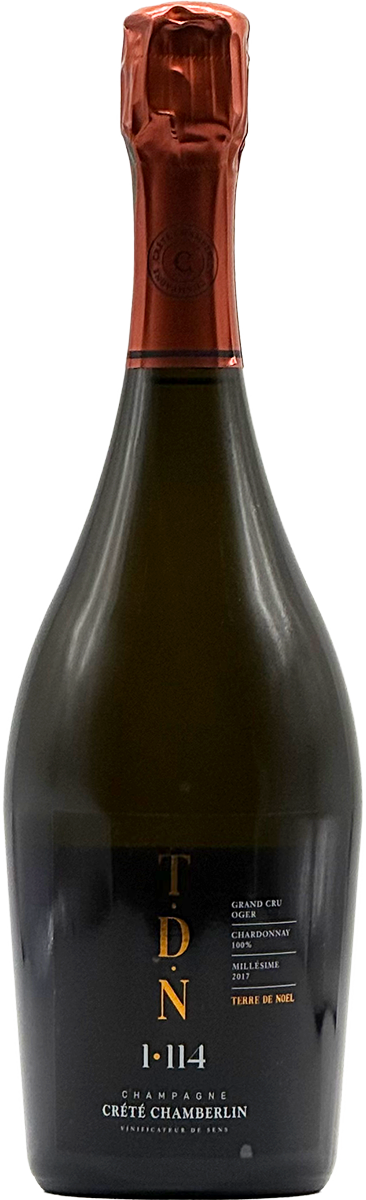 Crété Chamberlin Champagner "TDN 1.114" Oger Grand Cru 2017 brut nature Schaumwein aus Champagne Frankreich