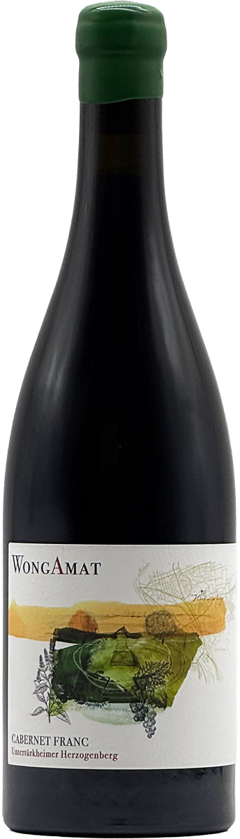 WongAmat by Jan Raumland Untertürkheimer Herzogenberg Cabernet Franc 2023 Rotwein aus Rheinhessen Deutschland