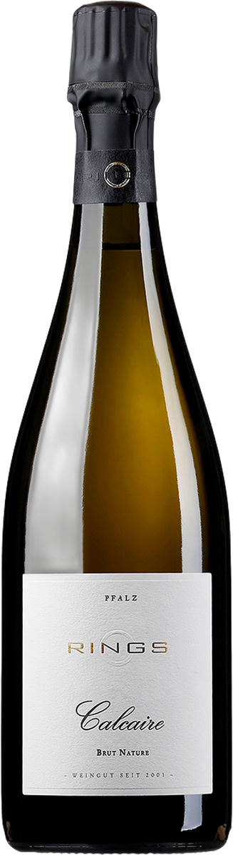 Rings Calcaire Blanc de Blancs Dégorgement Tardif 2017 brut nature Schaumwein aus Pfalz Deutschland