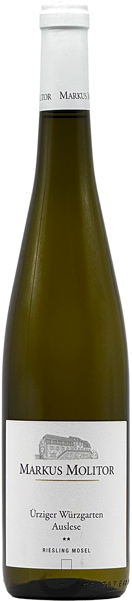 Markus Molitor Ürziger Würzgarten Riesling Auslese** trocken 2017 Weißwein aus Mosel Deutschland