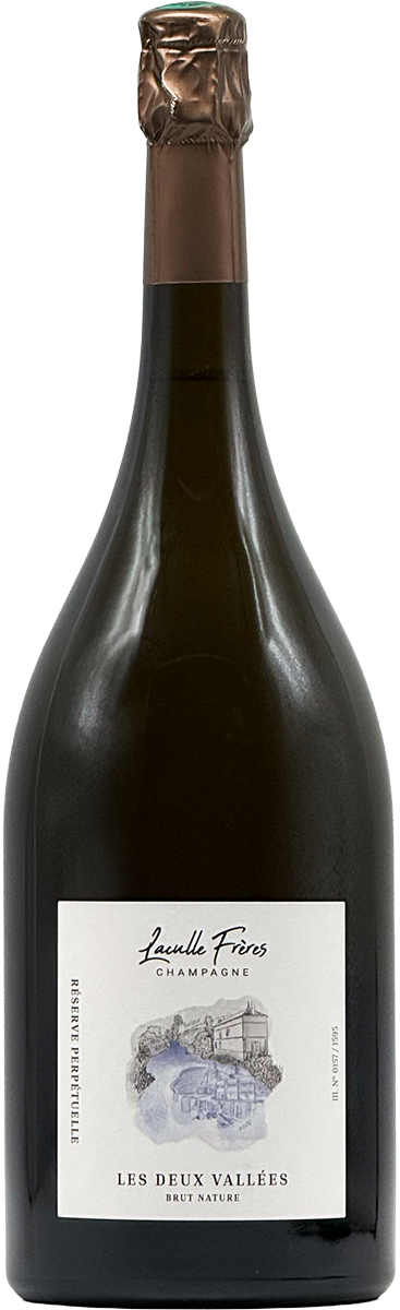 Champagner Les Deux Vallées brut nature Magnum