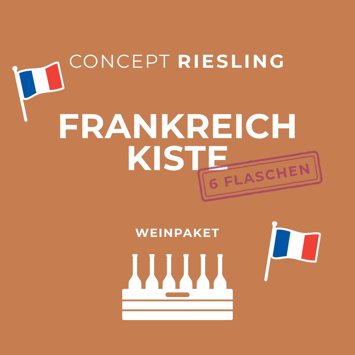 Frankreich-Kiste