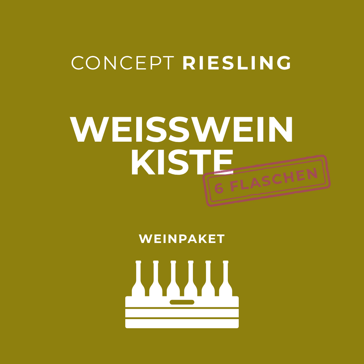 Weißwein-Kiste