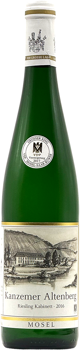 Kanzemer Altenberg Riesling Kabinett 2016 Versteigerung