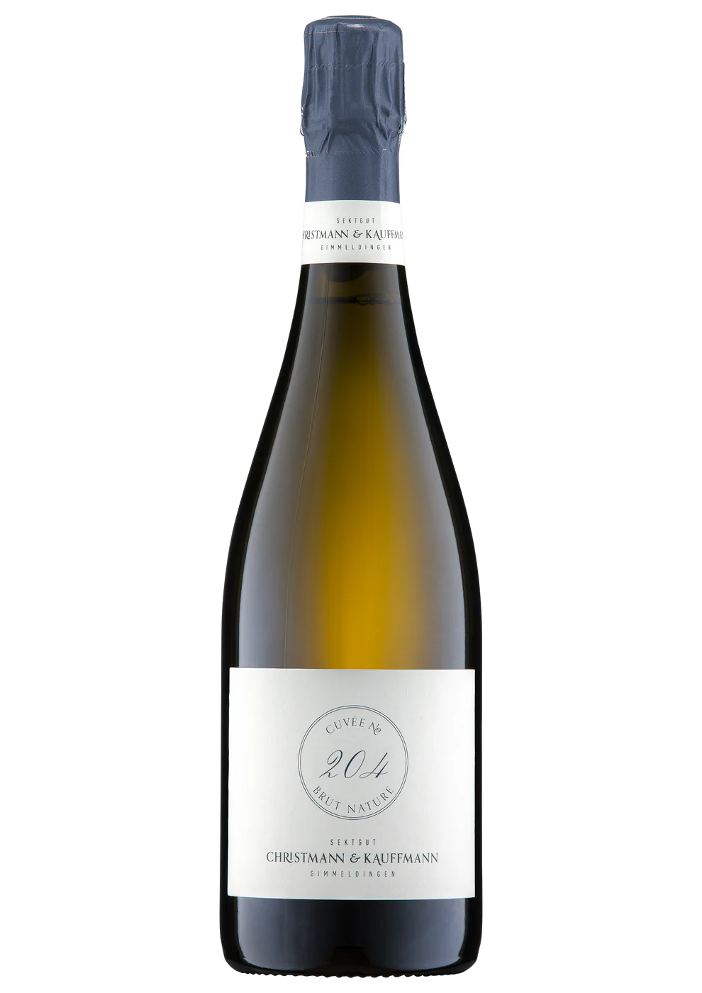 Christmann & Kauffmann Cuvée No.204 Sekt 2021 brut nature Schaumwein aus Pfalz Deutschland