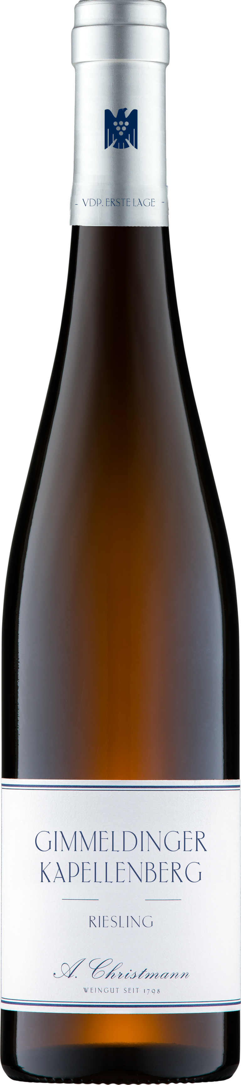 A. Christmann Gimmeldinger Kappellenberg Riesling 1G 2022 Weißwein aus Pfalz Deutschland