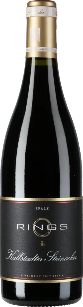 Rings Steinacker Spätburgunder 1G 2023 Rotwein aus Pfalz Deutschland