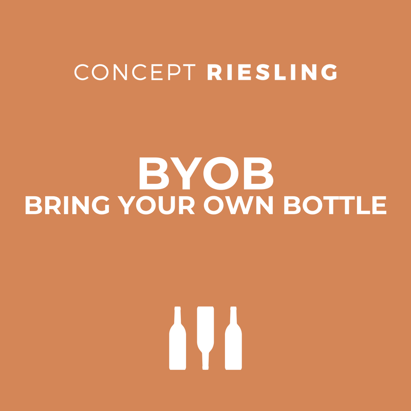 BYOB – Bring Your Own Bottle (15. Januar 2027), Concept Riesling
