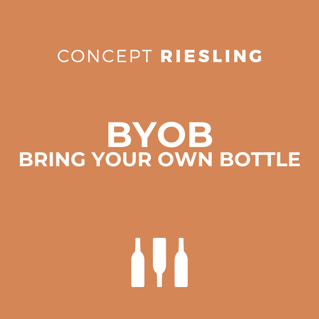 BYOB – Bring Your Own Bottle (15. Januar 2027)
