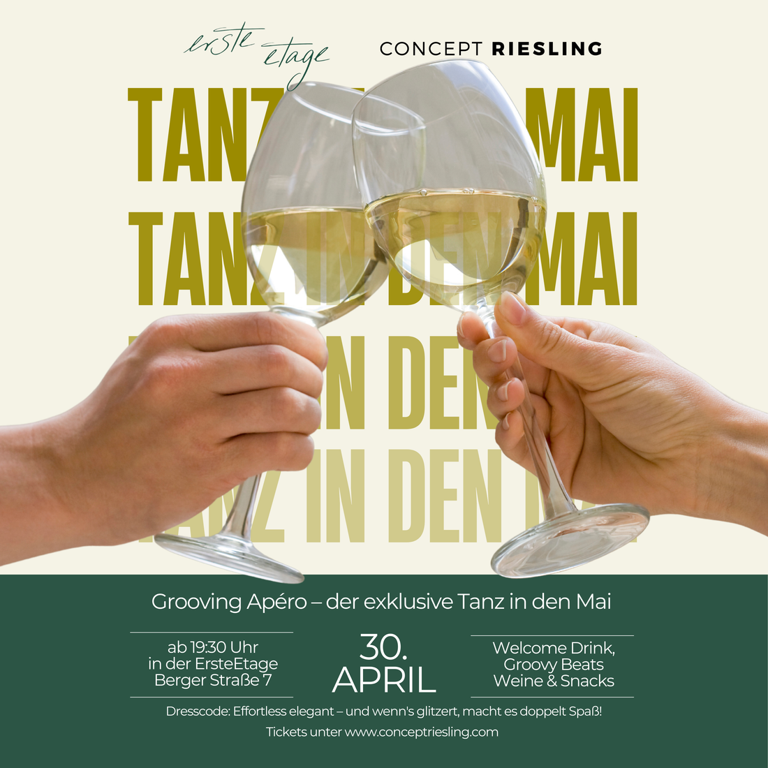 Grooving Apéro - Tanz in den Mai (30. April 2026)